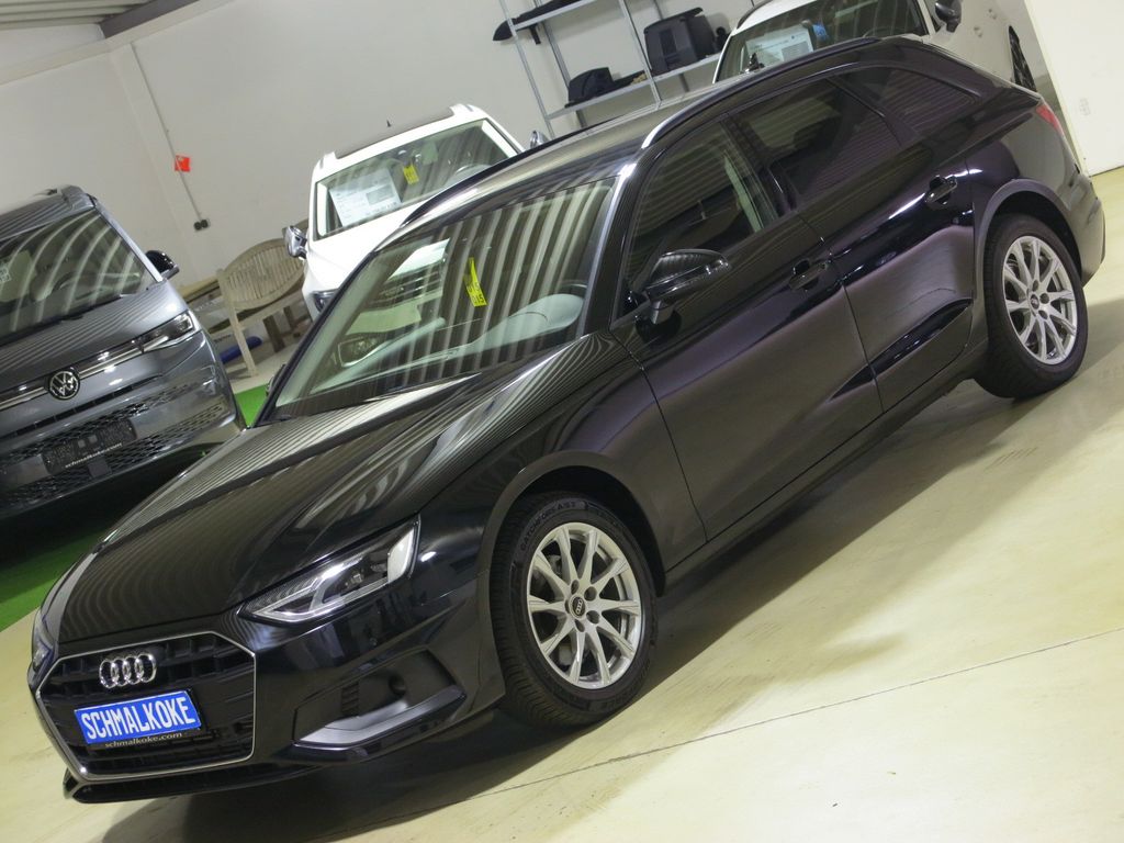Audi A4 2023 г. Чёрный, пробег 52500 км