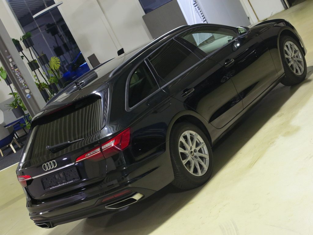 Audi A4 2023 г. Чёрный, пробег 52500 км