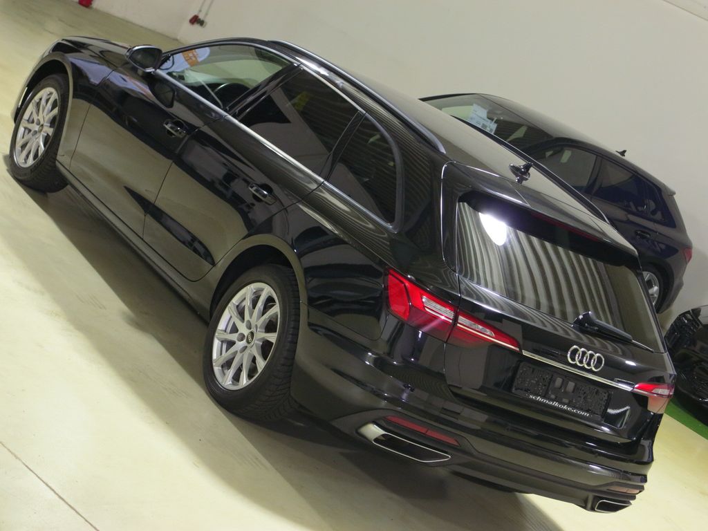Audi A4 2023 г. Чёрный, пробег 52500 км