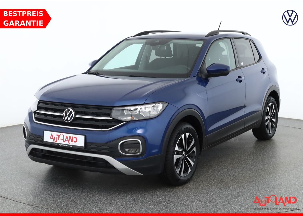 Volkswagen T-Cross 2021 г. Синий, пробег 49987 км