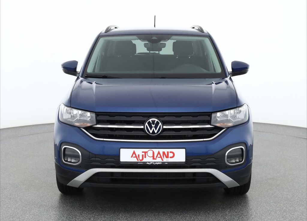 Volkswagen T-Cross 2021 г. Синий, пробег 49987 км