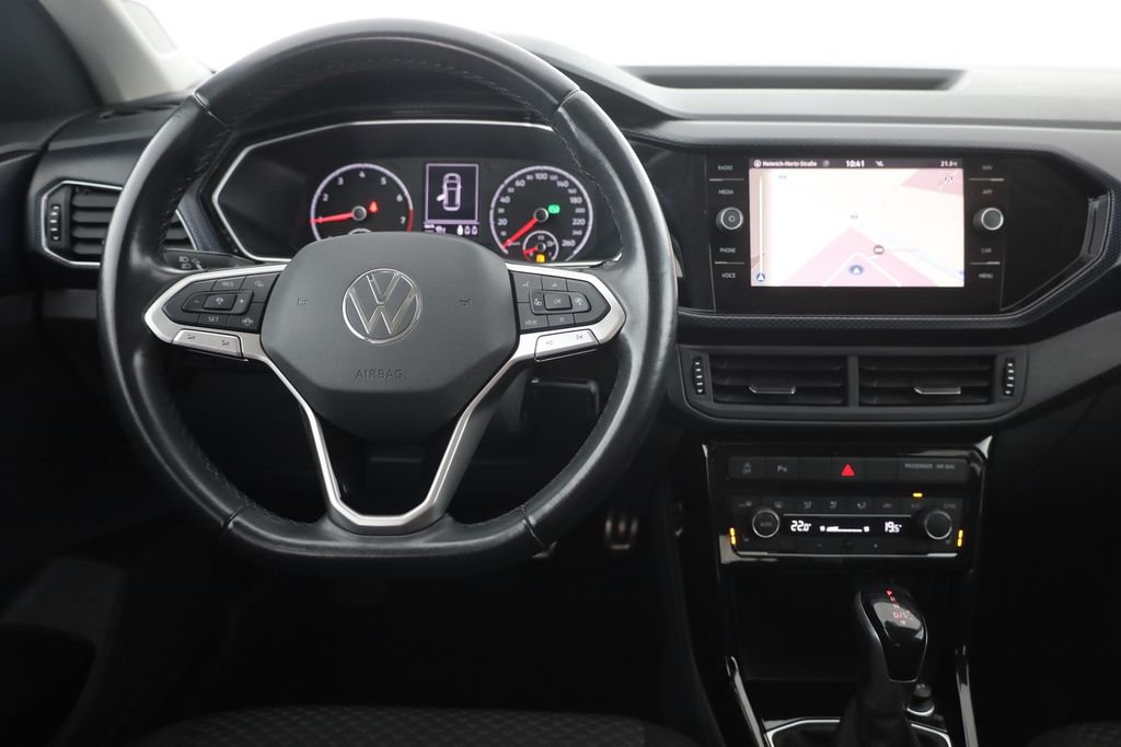 Volkswagen T-Cross 2021 г. Синий, пробег 49987 км