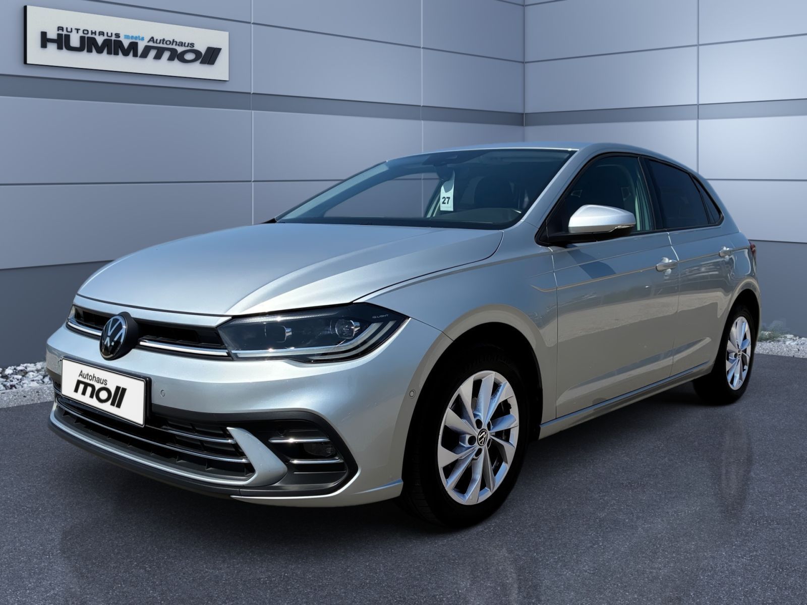Volkswagen Polo 2022 г. Серебристый, пробег 55440 км