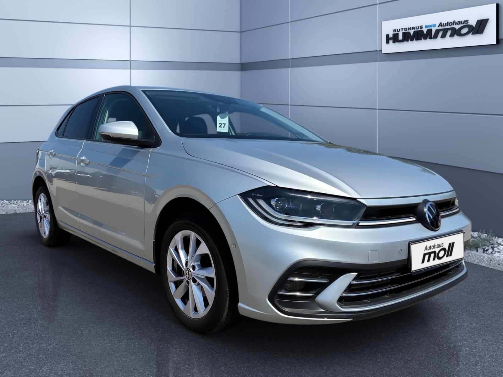 Volkswagen Polo 2022 г. Серебристый, пробег 55440 км