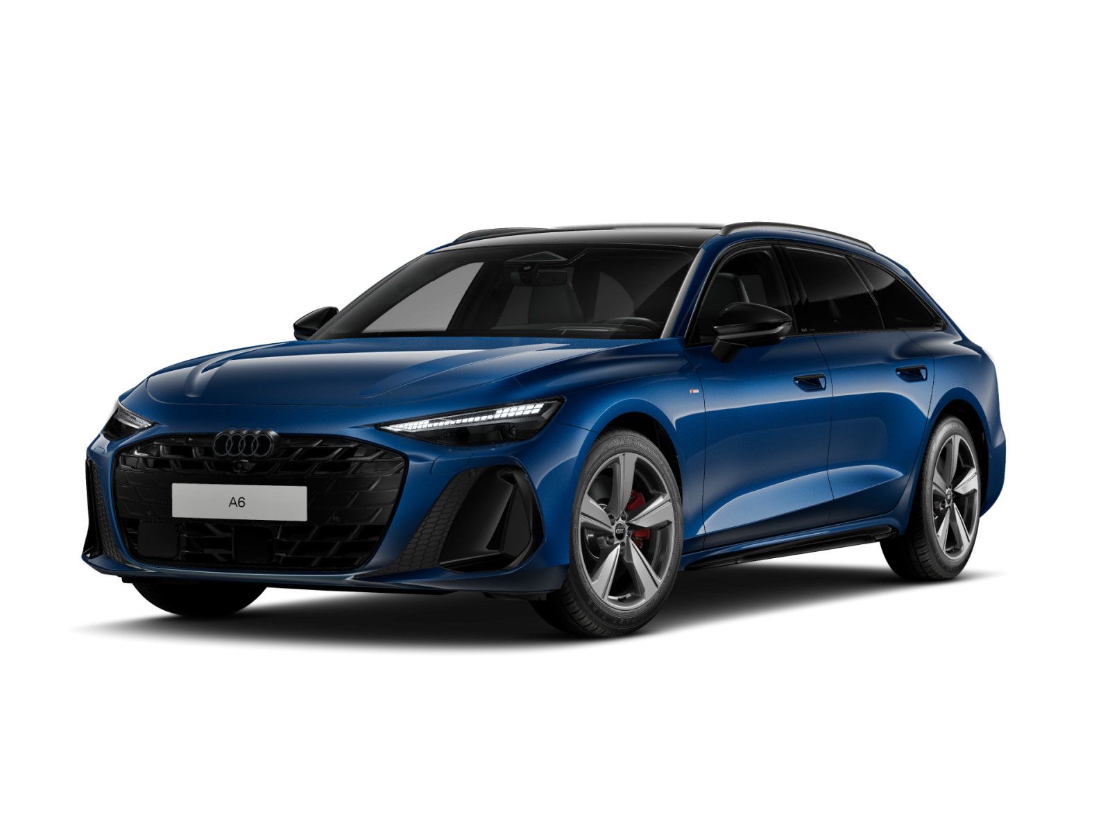 Audi A6 2026 г. Синий, пробег 23429 км