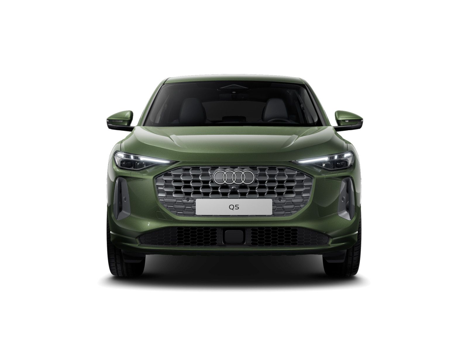 Audi Q5 2025 г. Зелёный, пробег 5684 км