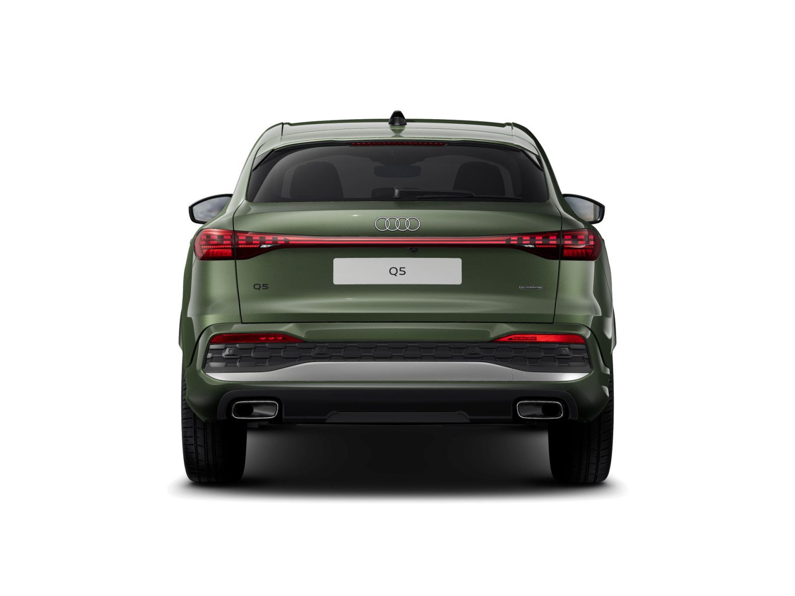 Audi Q5 2025 г. Зелёный, пробег 5684 км