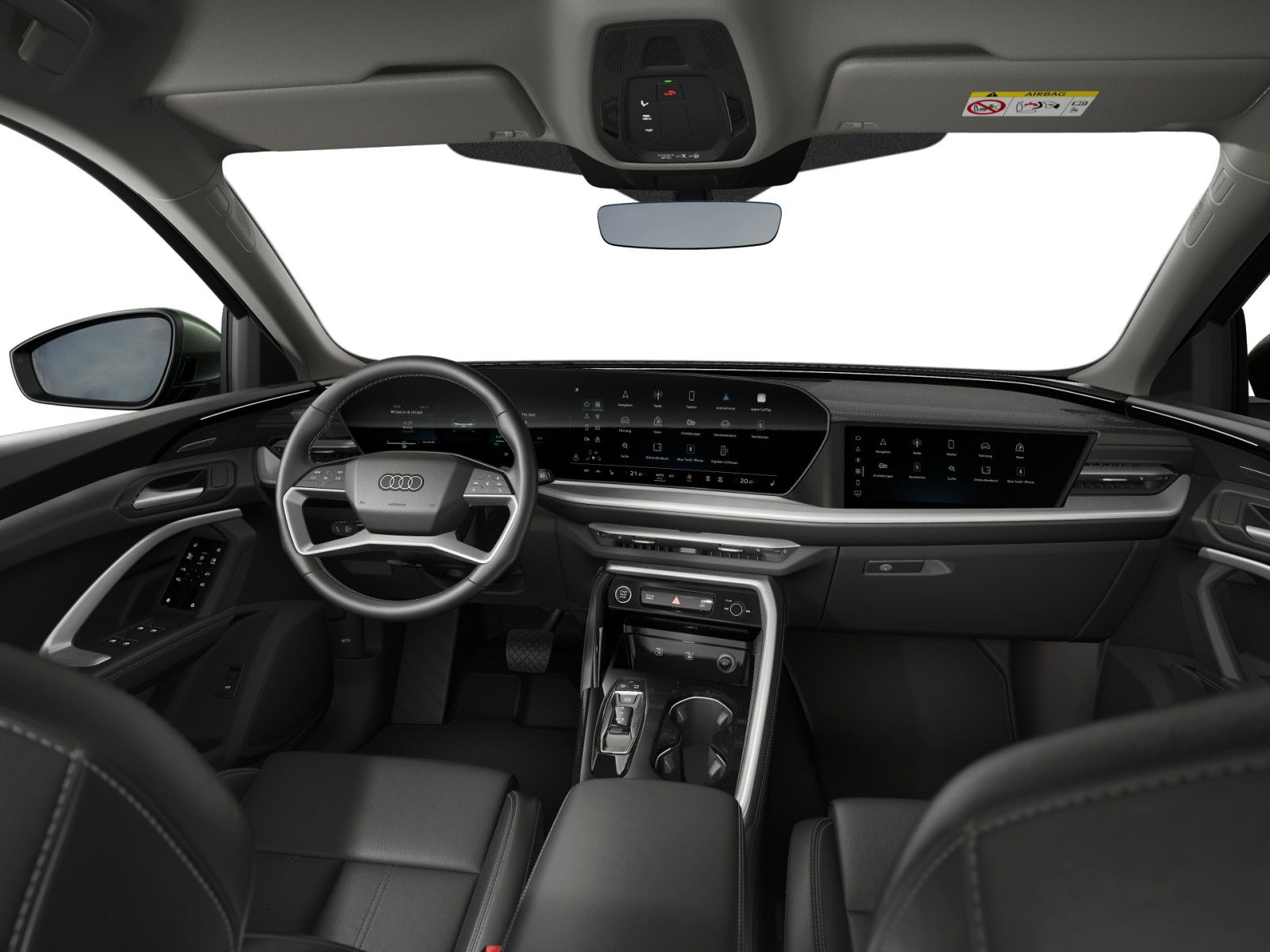Audi Q5 2025 г. Зелёный, пробег 5684 км