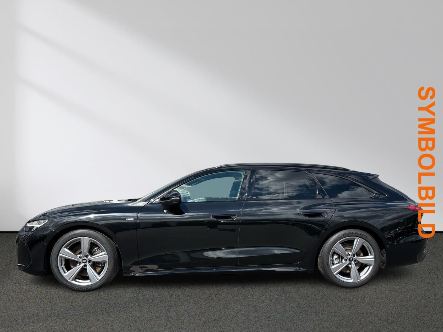 Audi A6 2025 г. Чёрный, пробег 28280 км