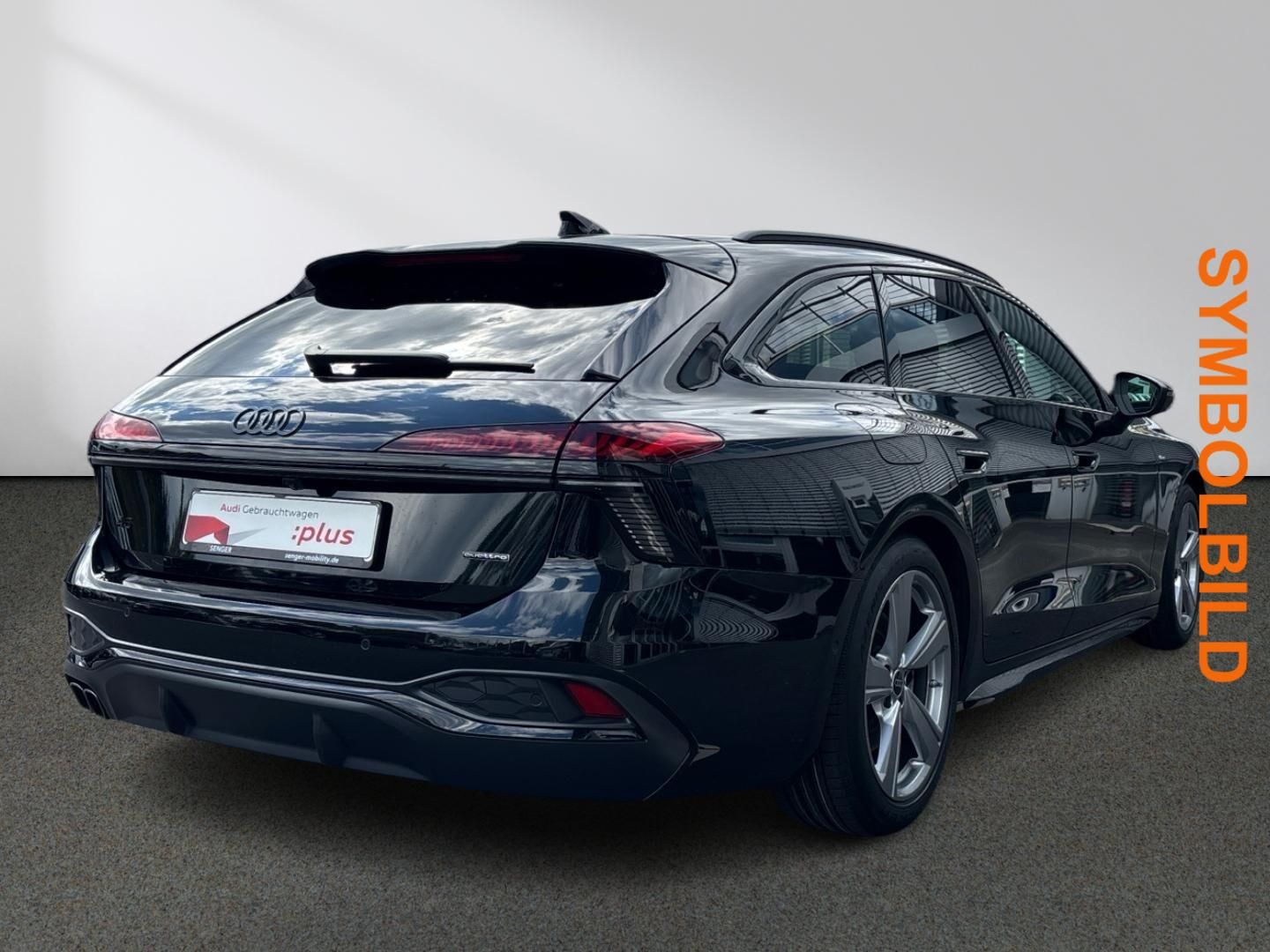 Audi A6 2025 г. Чёрный, пробег 28280 км