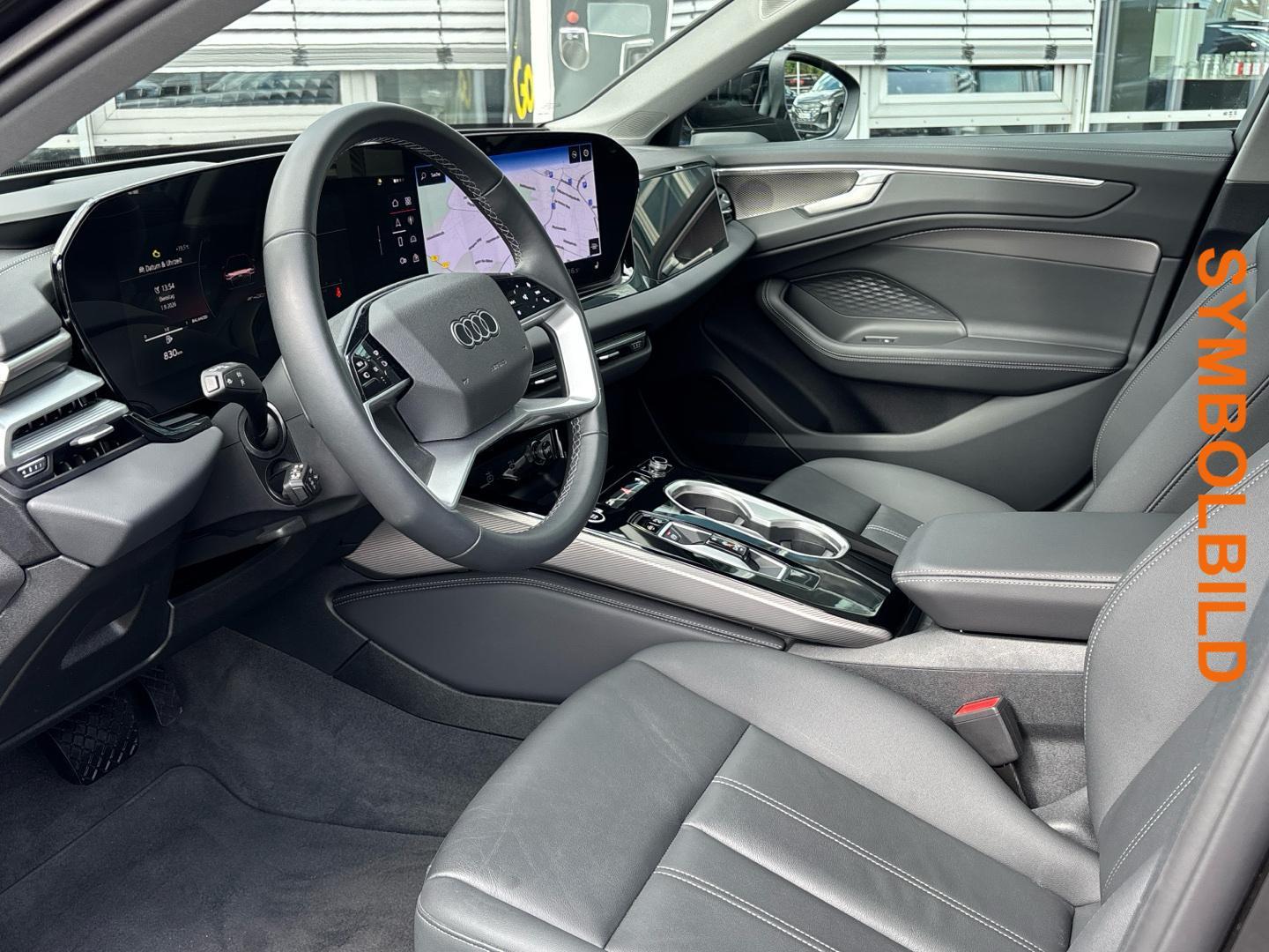 Audi A6 2025 г. Чёрный, пробег 28280 км