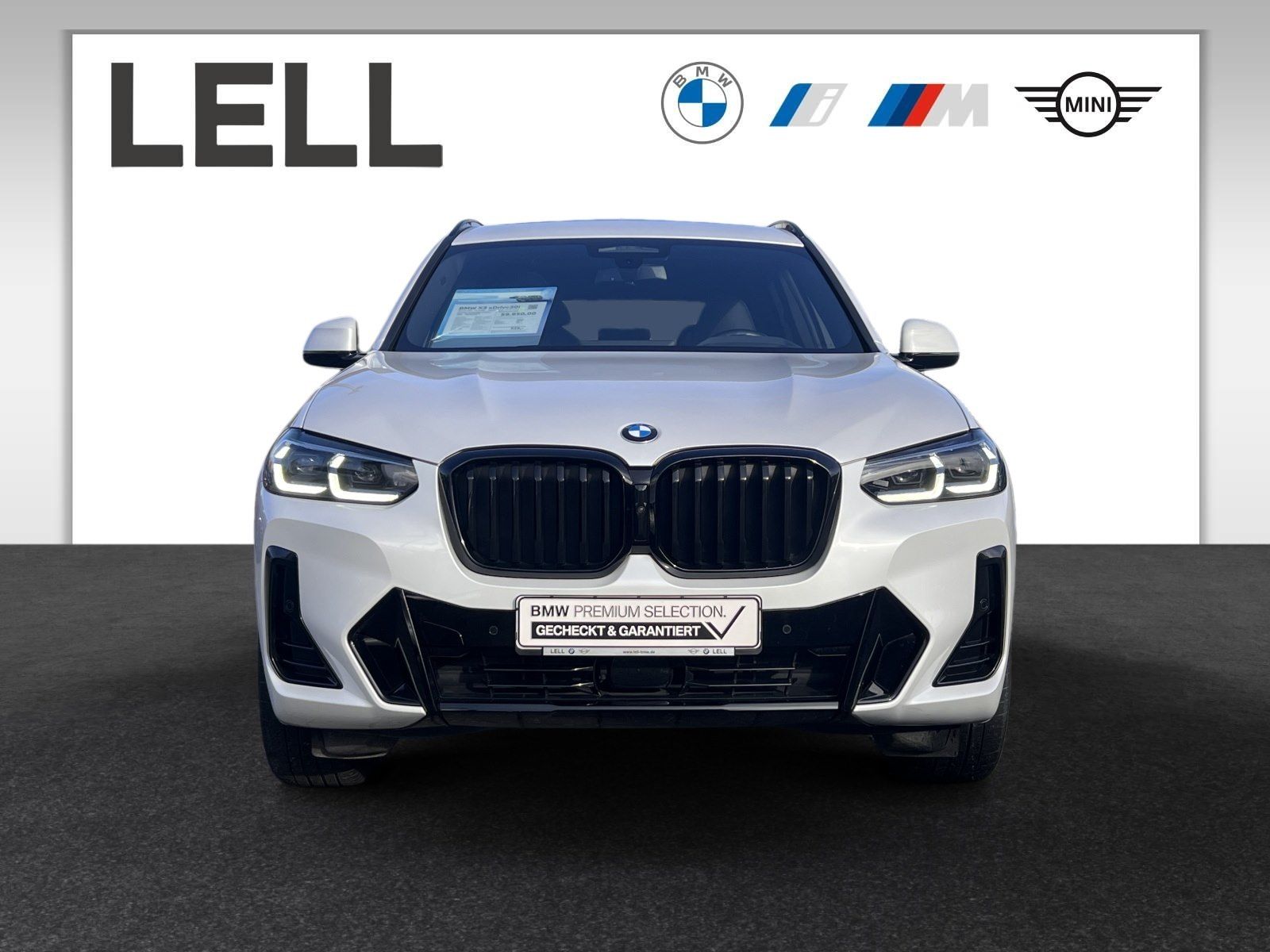 BMW X3 2025 г. Белый, пробег 21099 км