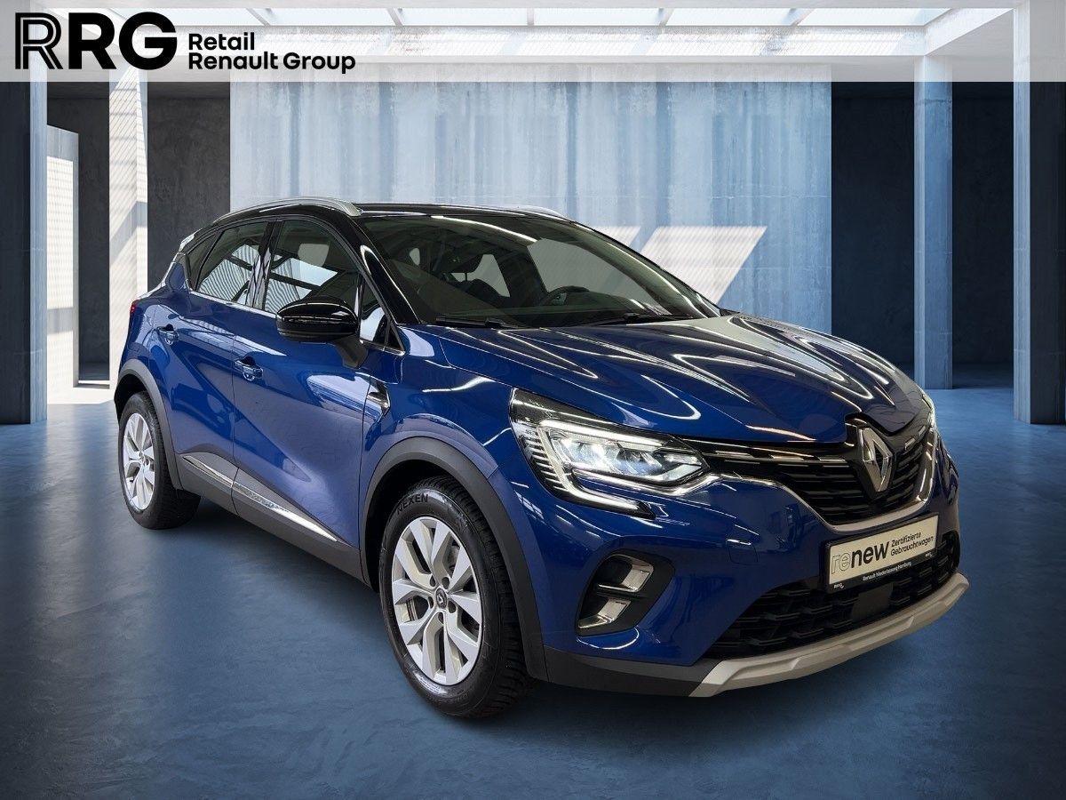 Renault Captur 2021 г. Синий, пробег 54929 км