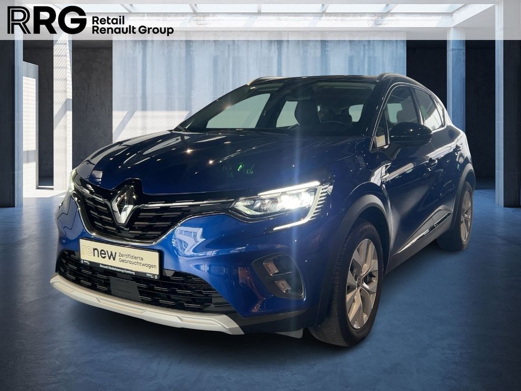 Renault Captur 2021 г. Синий, пробег 51742 км