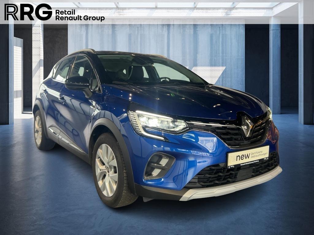 Renault Captur 2021 г. Синий, пробег 51742 км