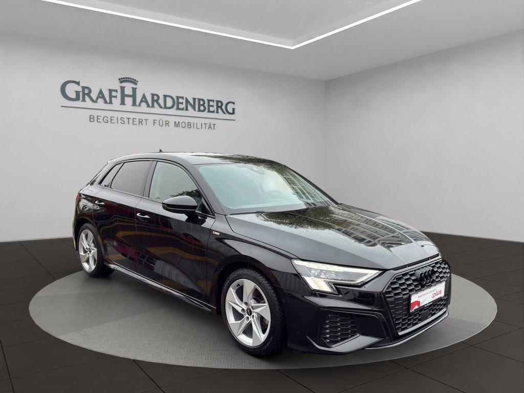 Audi A3 2022 г. Чёрный, пробег 36800 км