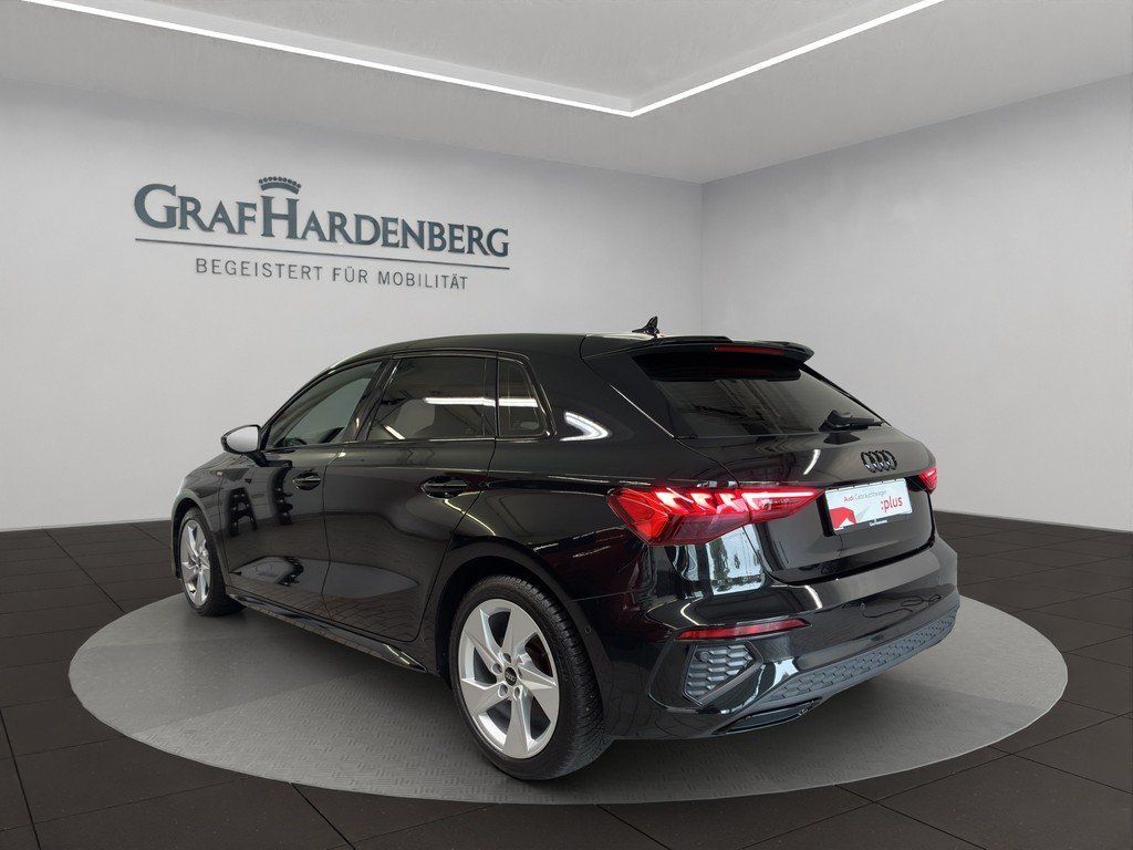 Audi A3 2022 г. Чёрный, пробег 36800 км