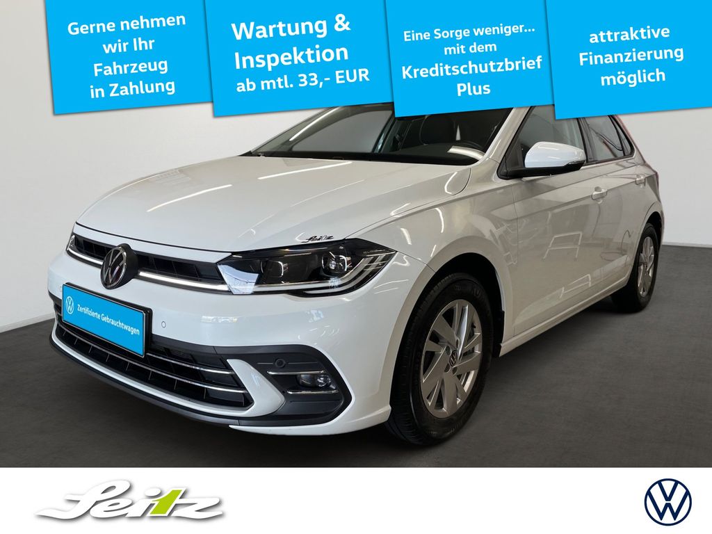 Volkswagen Polo 2022 г. Белый, пробег 36365 км