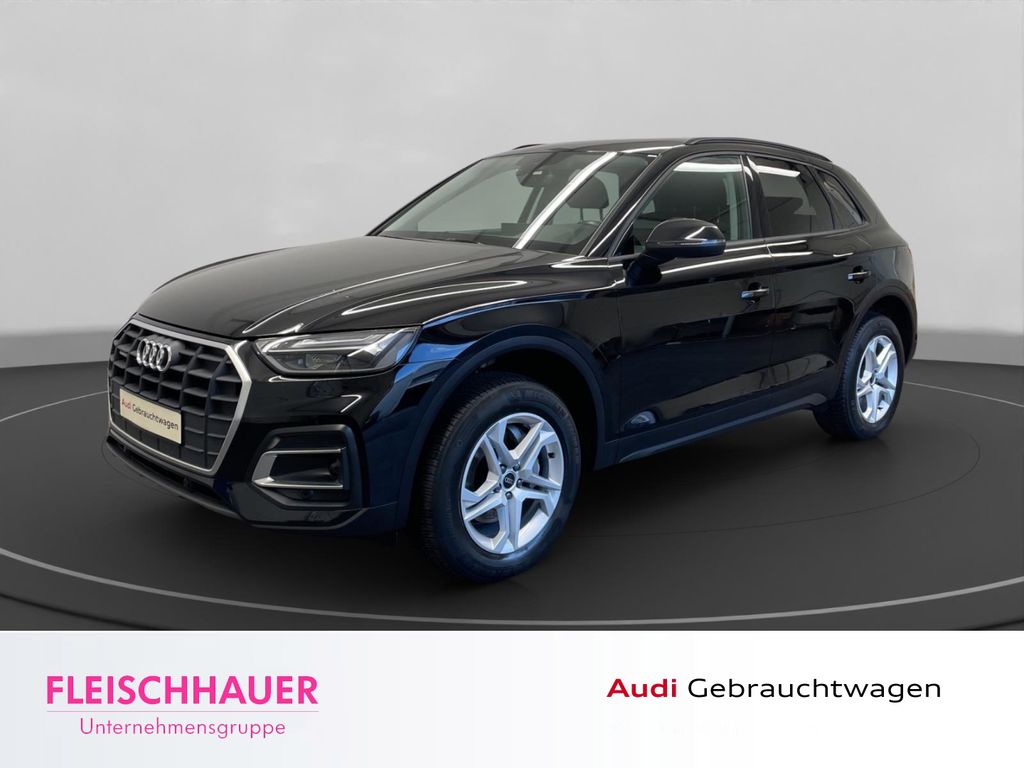 Audi Q5 2023 г. Чёрный, пробег 56128 км