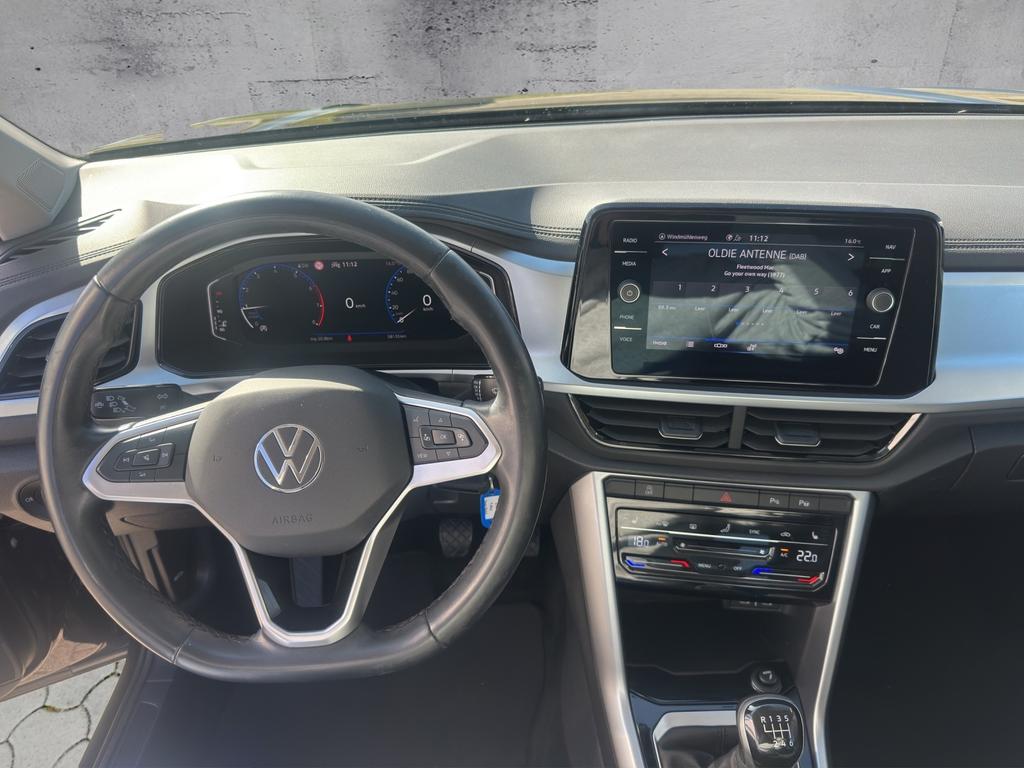 Volkswagen T-Roc 2023 г. Чёрный, пробег 58500 км