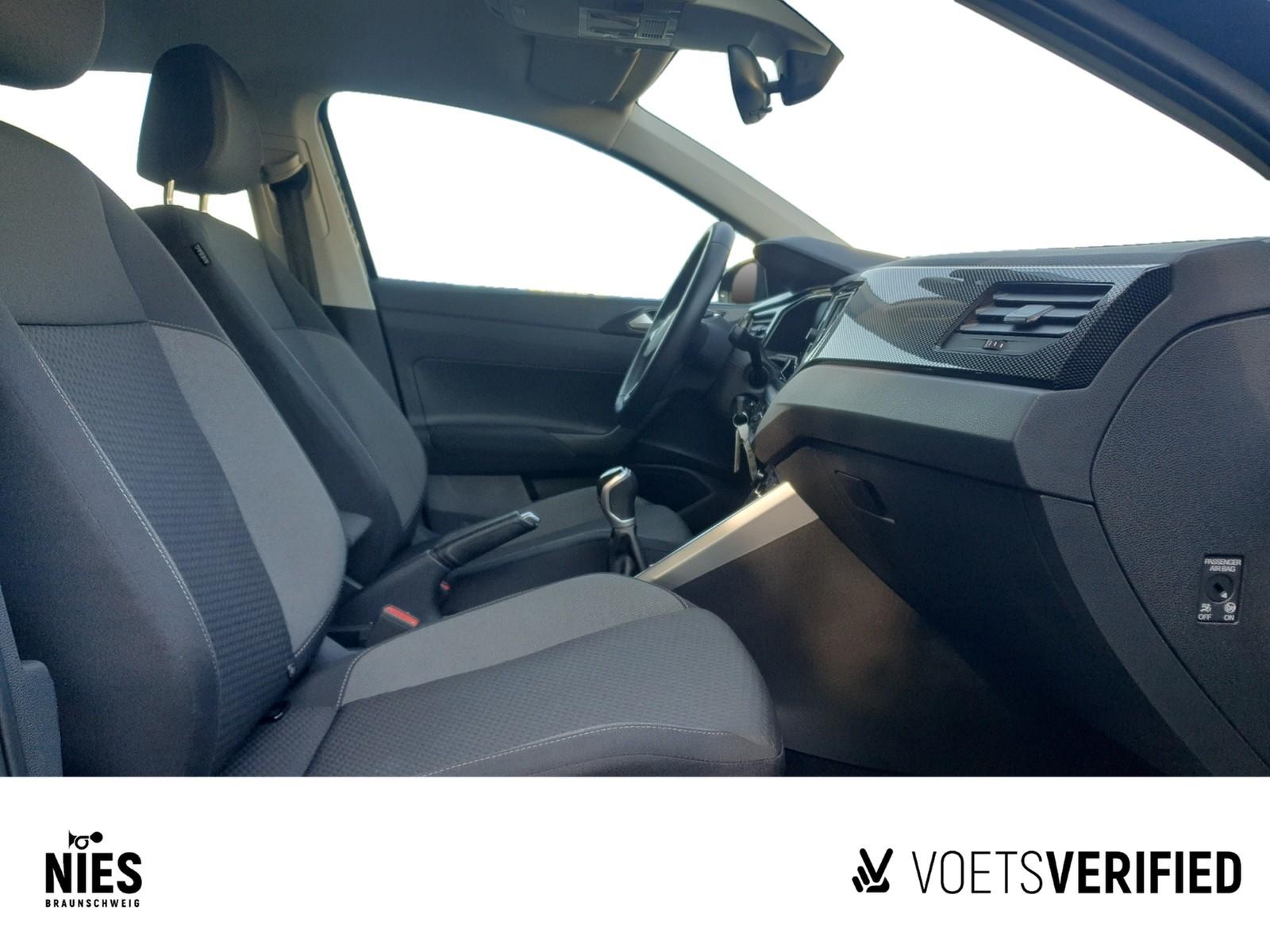 Volkswagen Polo 2023 г. Чёрный, пробег 42900 км
