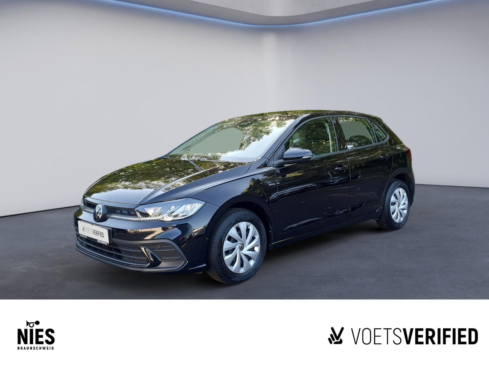 Volkswagen Polo 2023 г. Чёрный, пробег 42900 км