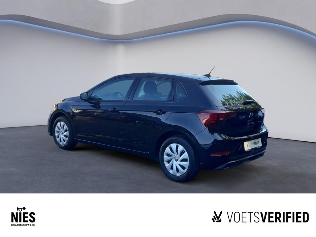 Volkswagen Polo 2023 г. Чёрный, пробег 42900 км