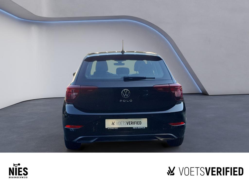Volkswagen Polo 2023 г. Чёрный, пробег 42900 км