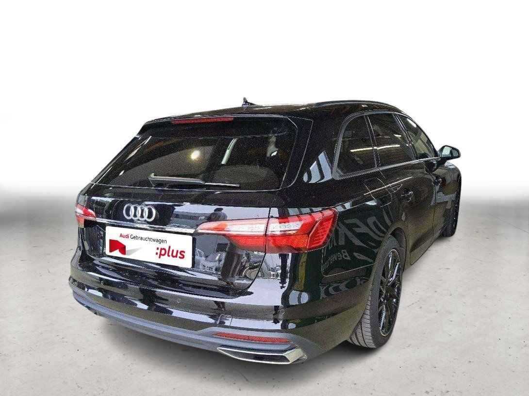 Audi A4 2023 г. Чёрный, пробег 39429 км