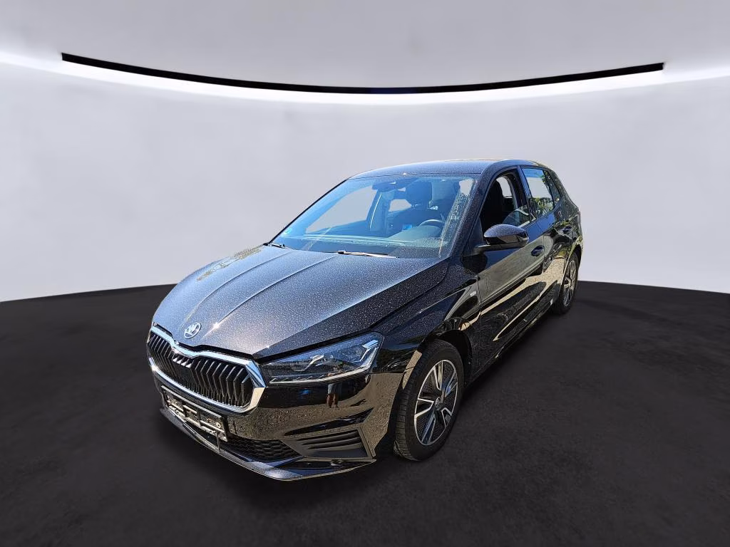 Skoda Fabia 2022 г. Чёрный, пробег 44710 км