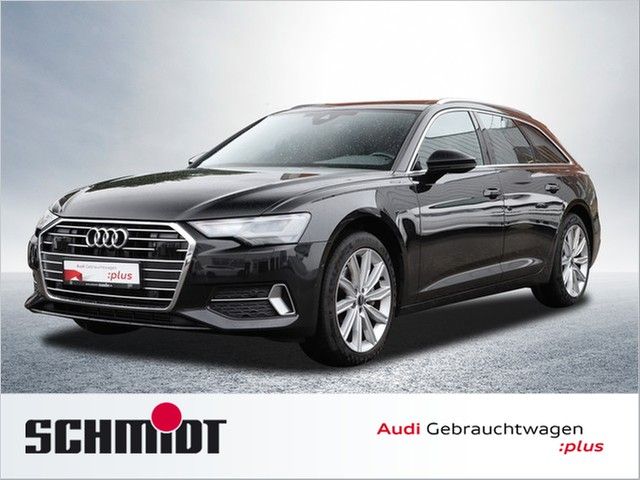 Audi A6 2022 г. Чёрный, пробег 54670 км