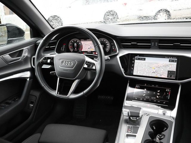 Audi A6 2022 г. Чёрный, пробег 54670 км