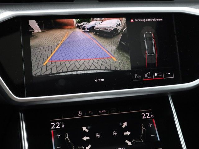 Audi A6 2022 г. Чёрный, пробег 54670 км