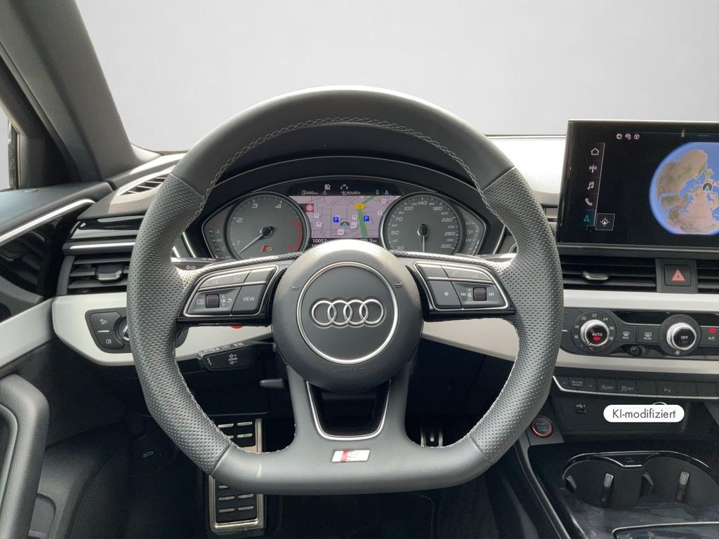 Audi S4 2024 г. Чёрный, пробег 10150 км