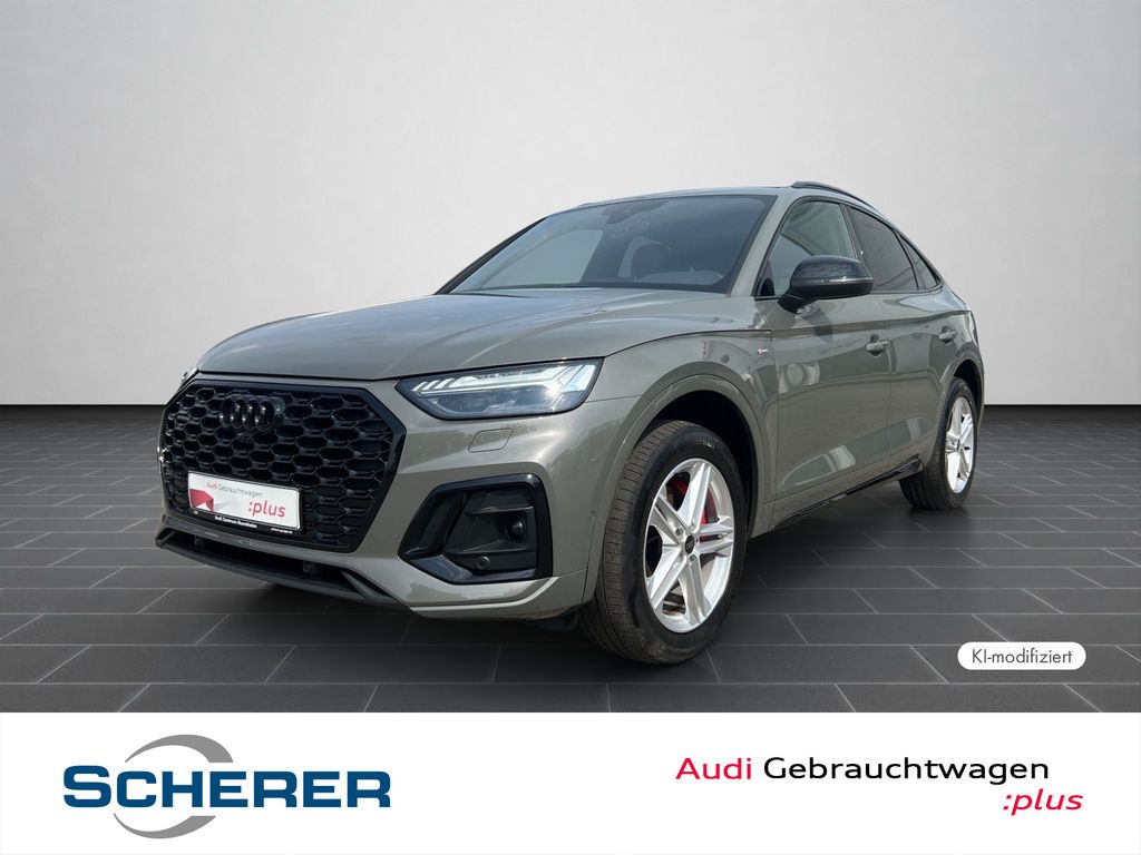 Audi Q5 2023 г. Серый, пробег 31750 км