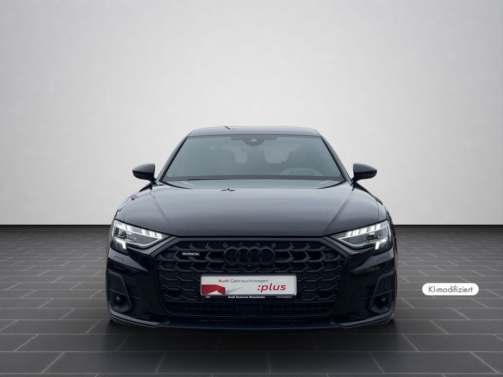 Audi A8 2023 г. Чёрный, пробег 50700 км