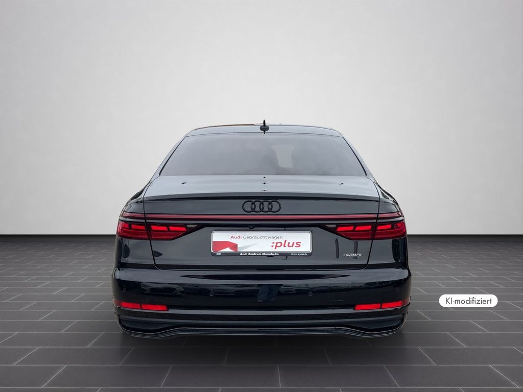 Audi A8 2023 г. Чёрный, пробег 50700 км