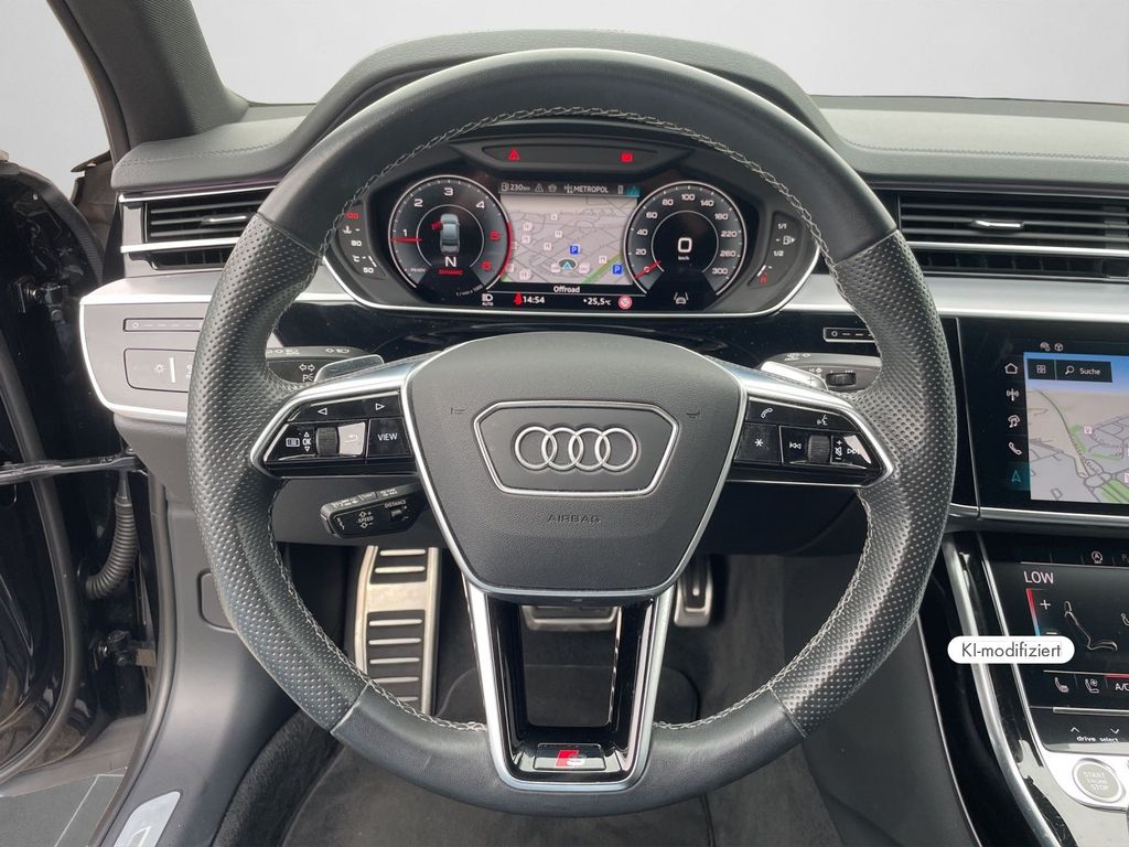 Audi A8 2023 г. Чёрный, пробег 50700 км