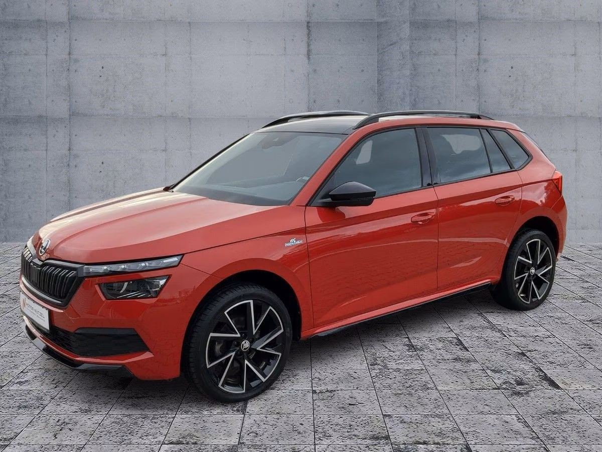 Skoda Kamiq 2021 г. Красный, пробег 29997 км