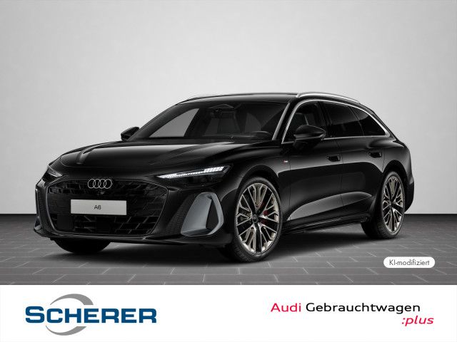 Audi A6 2025 г. Чёрный, пробег 5502 км