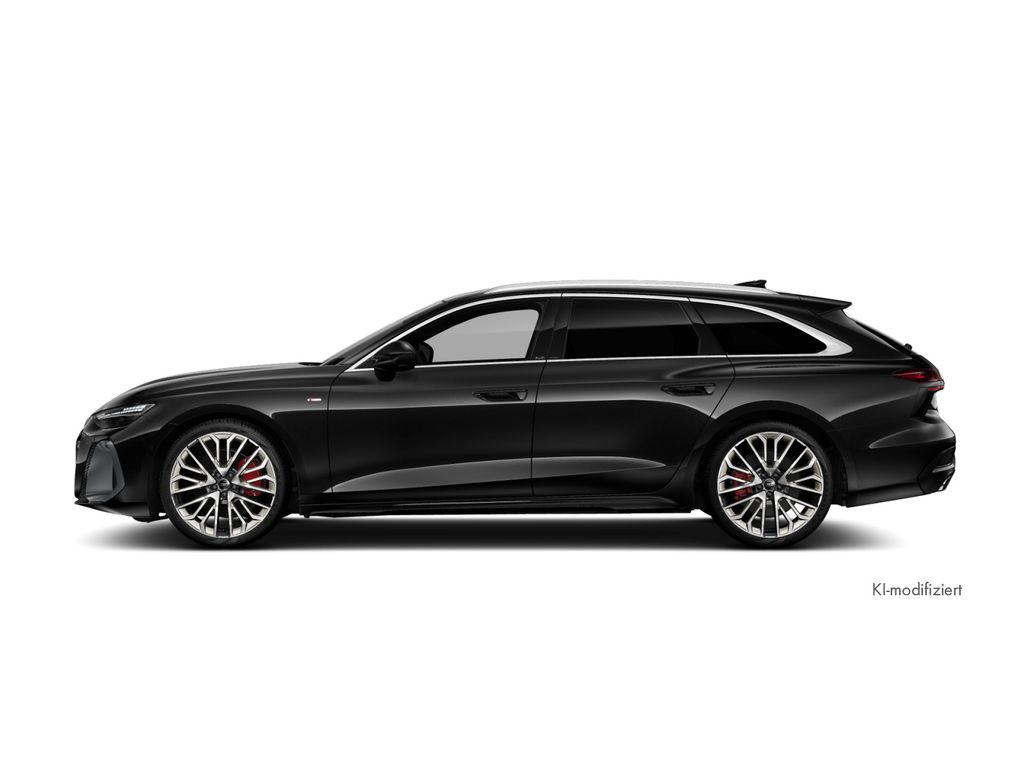 Audi A6 2025 г. Чёрный, пробег 5502 км