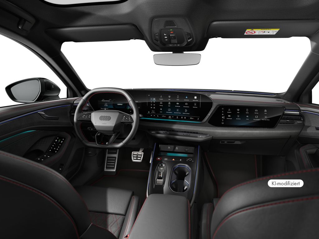 Audi A6 2025 г. Чёрный, пробег 5502 км