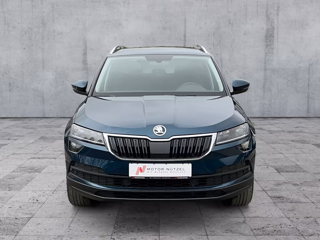 Skoda Karoq 2021 г. Синий, пробег 56546 км
