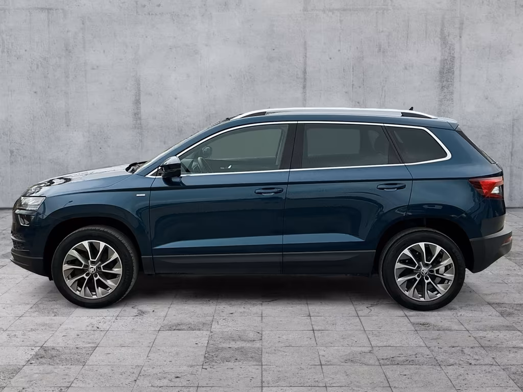 Skoda Karoq 2021 г. Синий, пробег 56546 км