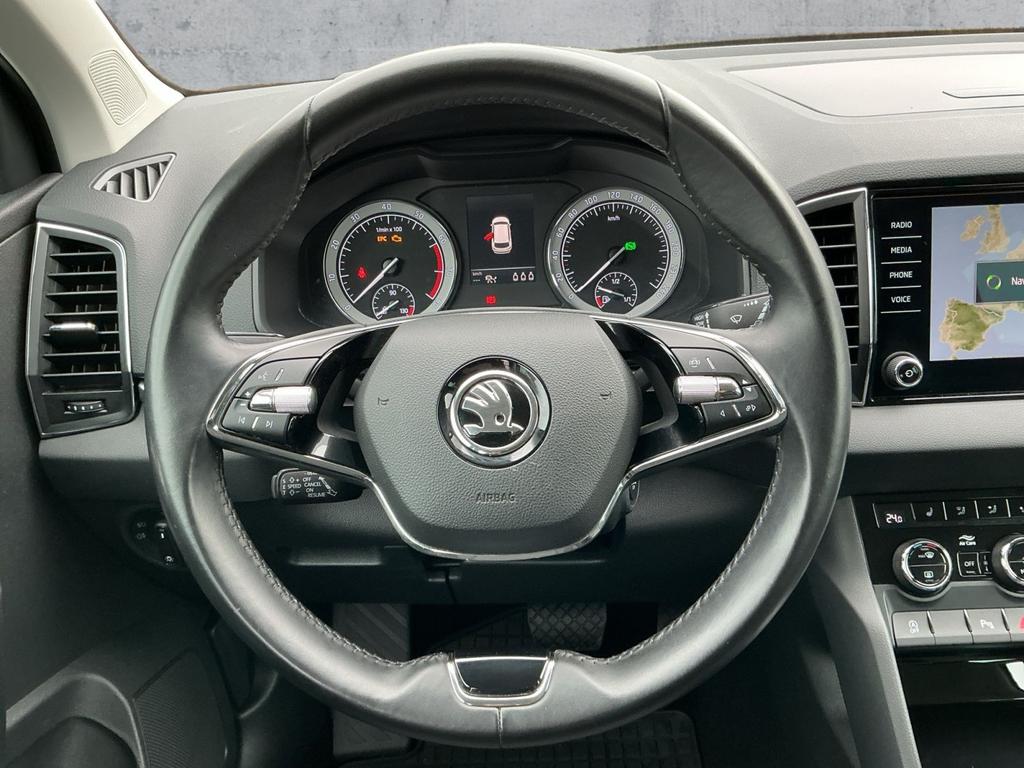 Skoda Karoq 2021 г. Синий, пробег 56546 км