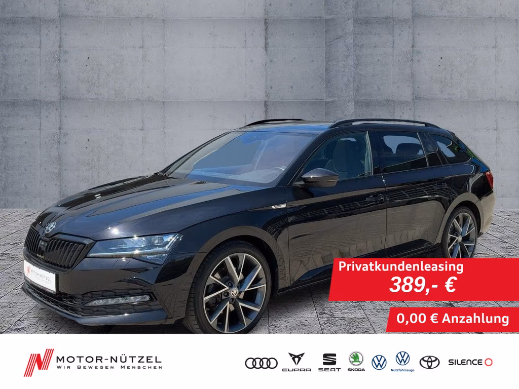 Skoda Superb 2023 г. Чёрный, пробег 54698 км