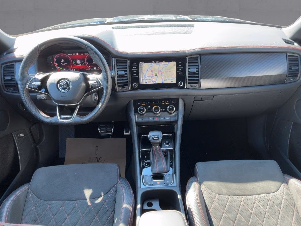 Skoda Kodiaq 2024 г. Чёрный, пробег 24108 км