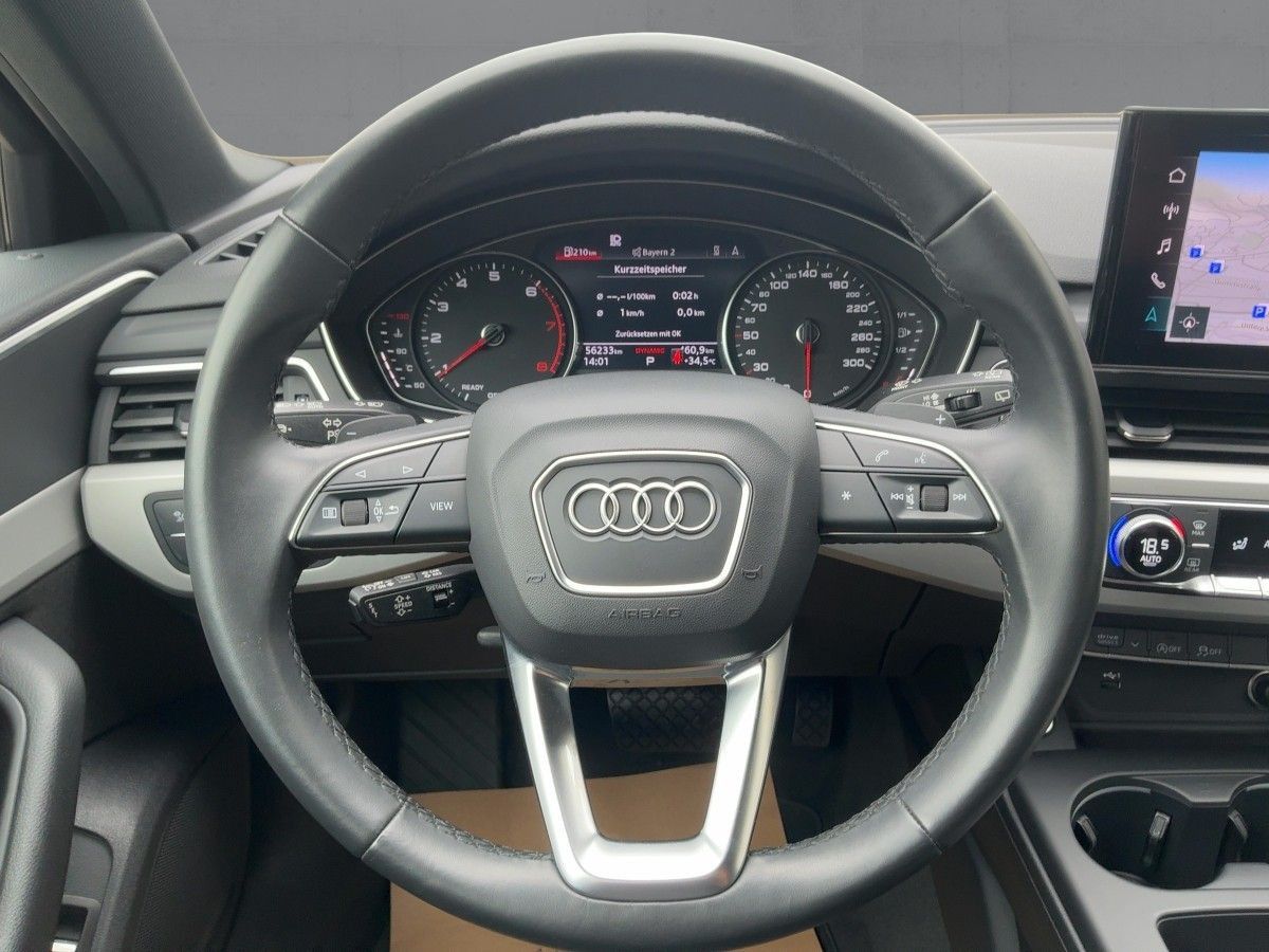 Audi A4 2022 г. Чёрный, пробег 56230 км