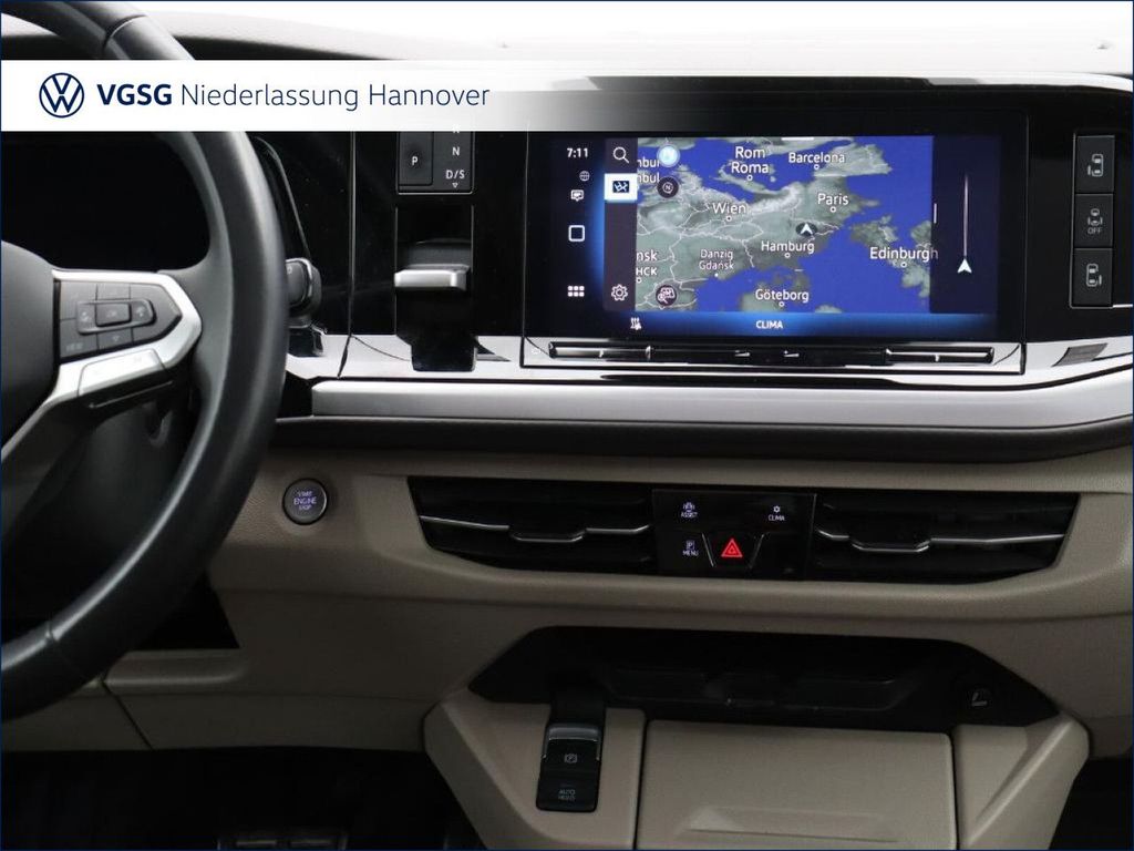 Volkswagen T7 MULTIVAN 2025 г. Чёрный, пробег 28309 км
