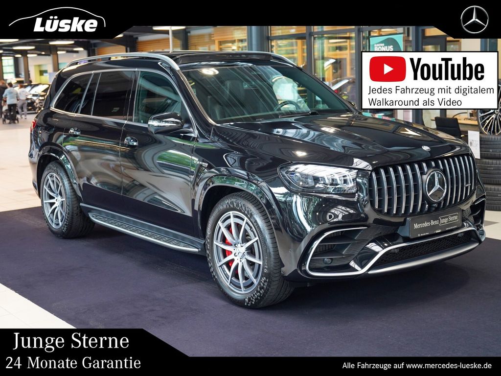 Mercedes-Benz GLS 63 2024 г. Чёрный, пробег 18464 км